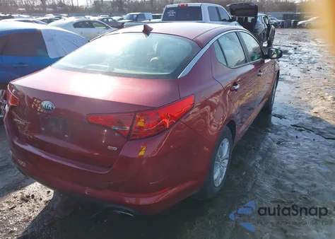 2013 Kia Optima Lx z USA, uszkodzony, nr VIN 5XXGM4A7XDG241946